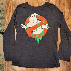 Boys Size 6 Long Sleeve Ghostbusters Shirt